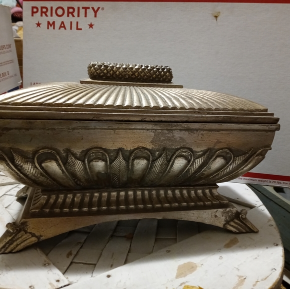 🏯ORIENTAL JEWELRY BOX VELVET LINED🌉 - Picture 4 of 16